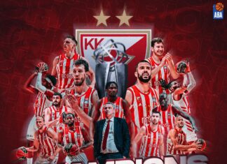 ABA Liga: gara 5 alla Stella Rossa e un Buducnost mai domo va ko, la serie stella rossa