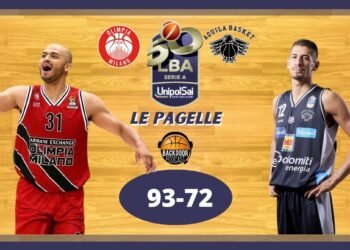 Legabasket: Shields trascina l’Olimpia  Milano contro Trento, le pagelle