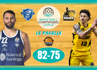 BCL: Sogni d’oro per Sassari contro Ludwigsburg, le pagelle Sassari