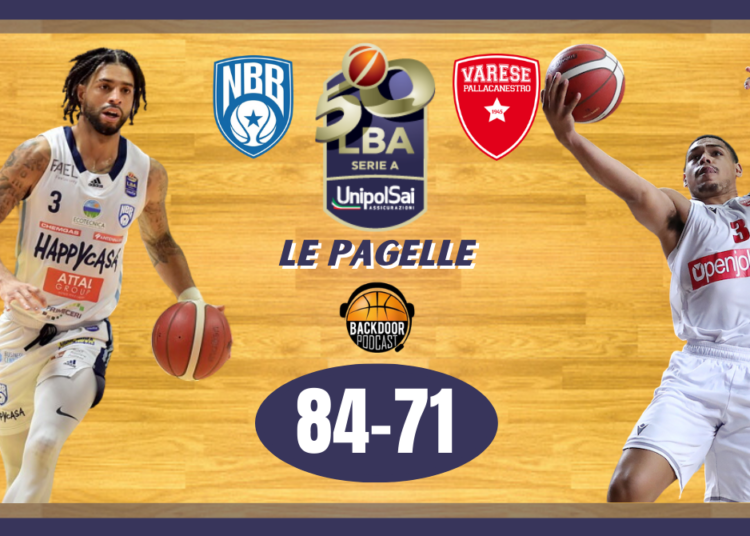 Legbasket: Gaspardo trascina Brindisi a Varese, le pagelle