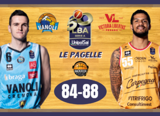 Vanoli Cremona vs Carpegna Prosciutto Pesaro