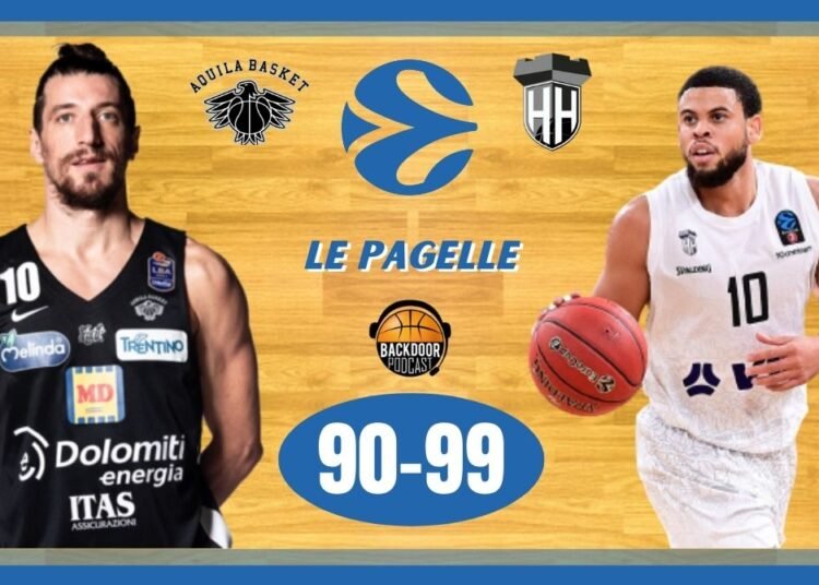 Eurocup: sconfitta dolorosa per Trento contro Hamburg, le pagelle