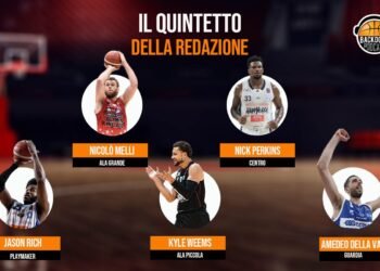 Legabasket: il quintetto migliore della stagione regolare fino ad ora