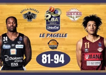 Legabasket: Venezia affonda con le triple una Trento incerottata, le pagelle