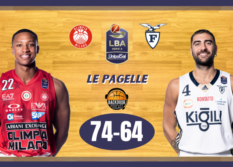 Legabasket: Datome e Bentil spingono l’Olimpia Milano contro la Fortitudo, le pagelle