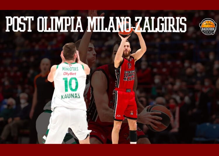 Post Olimpia Milano-Zalgiris