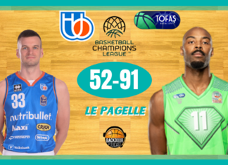 BCL: Bursa detta legge al Palaverde travolgendo Treviso, le pagelle Tofas