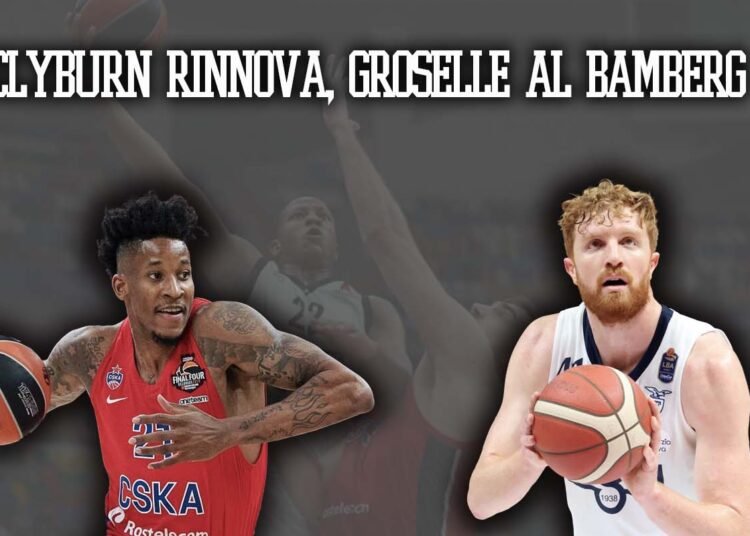 Mercato: Groselle in Germania, Clyburn rimarrà a Mosca