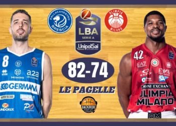 Legabasket: Brescia continua a vincere, battuta anche la capolista Milano, le pagelle