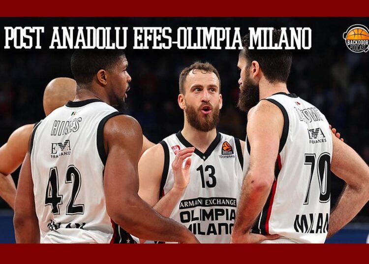 post Efes-Olimpia MIlano