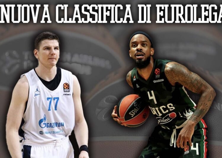 Eurolega: come cambierebbe la classifica  con l’esclusione delle russe?