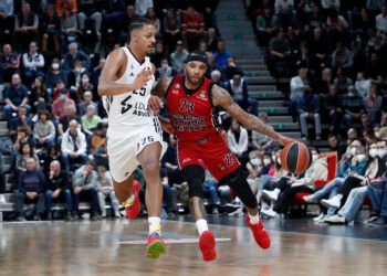 Eurolega: Baldasso e Delaney spingono l’Olimpia contro l’ASVEL, le pagelle