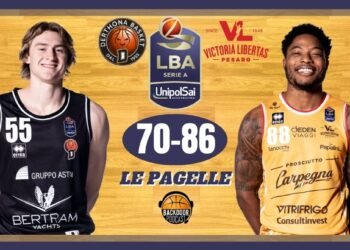Legabasket: Pesaro domina la partita contro una Tortona spenta, le pagelle