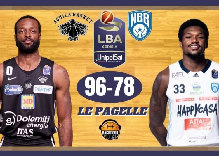 Legabasket: Trento sorpassa Brindisi con un Flaccadori da MVP, le pagelle