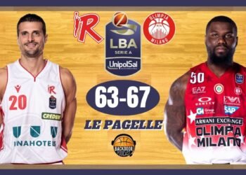 Legabasket: l’Olimpia Milano supera Reggio Emilia aspettando l’Efes, le pagelle