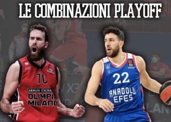 Eurolega: le possibili combinazioni playoff per l’Olimpia Milano