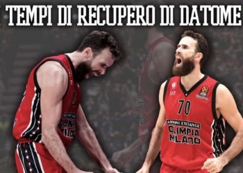 Eurolega: sospiro di sollievo Olimpia, i tempi di recupero di Datome