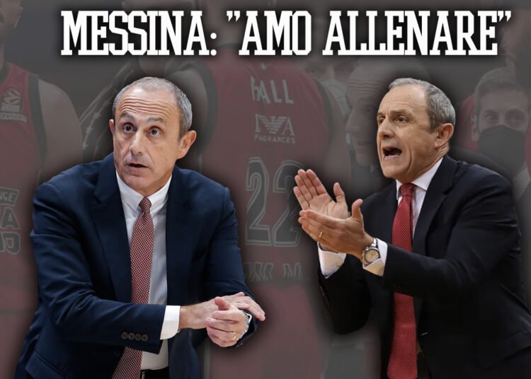 Eurolega: i segnali di Ettore Messina “Amo allenare, ancor più delle partite”