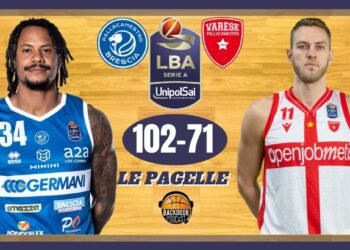 Legabasket: Brescia asfalta Varese e supera il record societario di vittorie, le pagelle