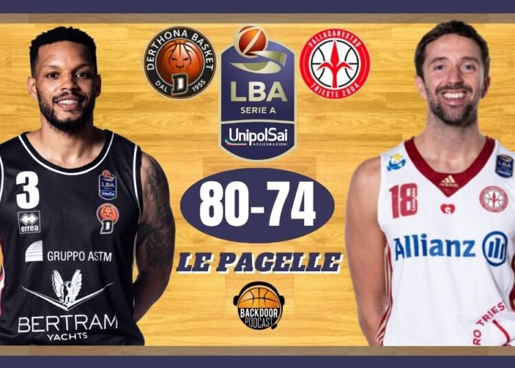 Legabasket: Tortona vince contro Trieste con una pioggia di triple, le pagelle