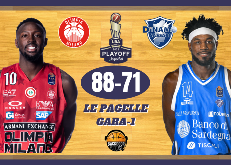 Legabasket: Shields e Datome regalano Gara 1 all’Olimpia Milano, le pagelle