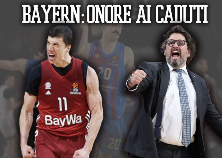 Eurolega: Andrea Trinchieri e il Bayern Monaco, onore ai caduti
