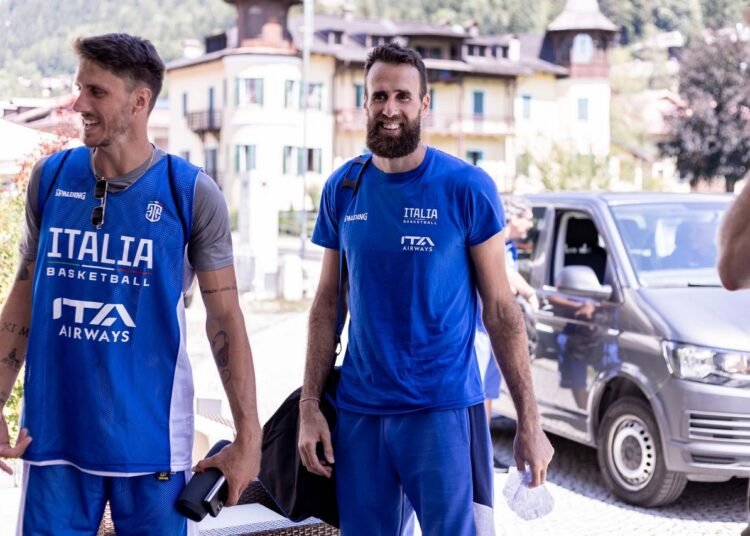Italia, via all’operazione Eurobasket: gli azzurri sono a Pinzolo