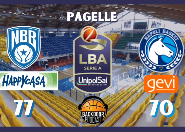 Legabasket: Brindisi batte Napoli e vince il derby del Sud, le pagelle