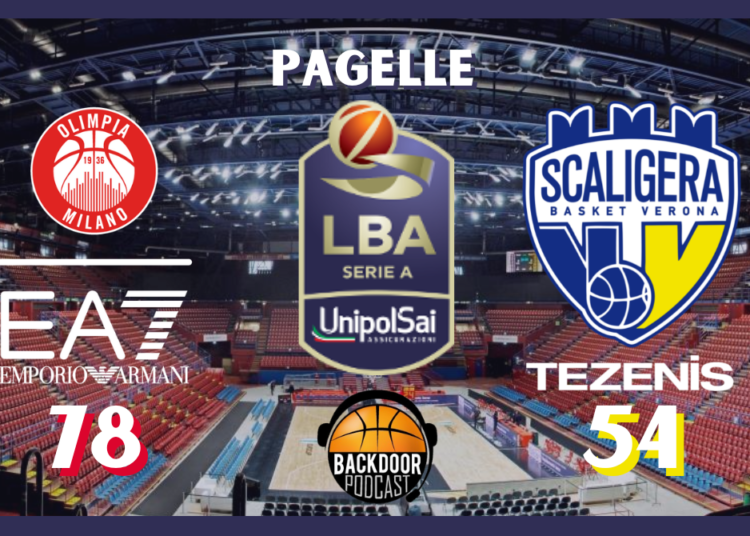 Legabasket: senza storia al Forum dove l’Olimpia surclassa Verona, le pagelle