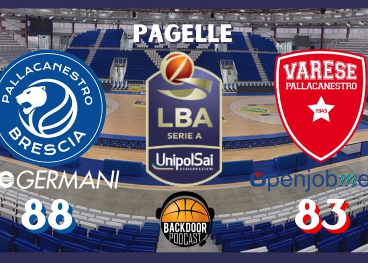 Legabasket: uno straordinario Petrucelli guida la rimonta di Brescia su Varese, le pagelle