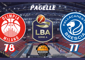 Legabasket: Brescia sfiora il colpaccio ma Melli e Hall salvano l’Olimpia, le pagelle