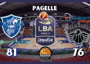 Legabasket: una Dinamo in controllo vince contro Trento, le pagelle