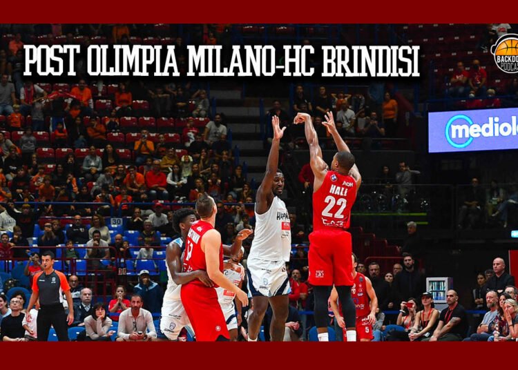 Post Olimpia Milano-Happy Casa Brindisi: Ice Hall
