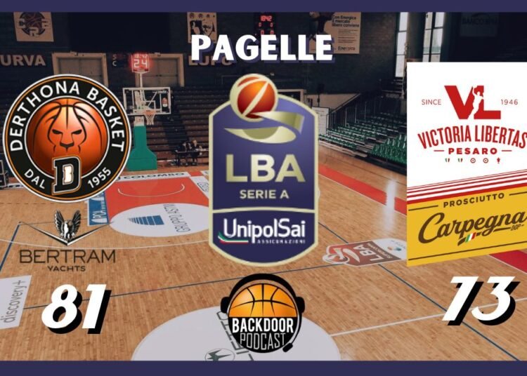 Legabasket: Tortona supera anche Pesaro, le pagelle