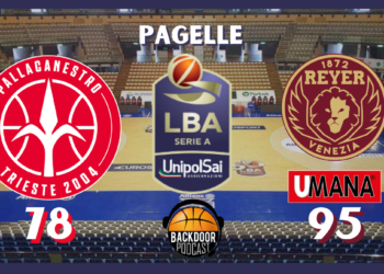 Legabasket: Venezia in scioltezza su Trieste, le pagelle