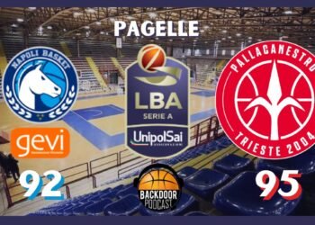 Legabasket: Napoli pecca di presunzione, Trieste ne approfitta, le pagelle