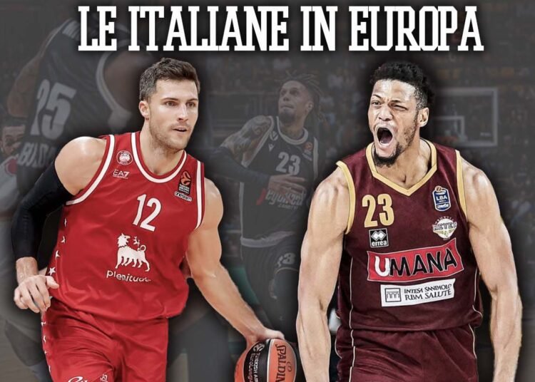 Eurocup e Eurolega: dove guardare le italiane in Europa questa settimana