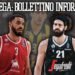 Eurolega: il bollettino infortuni del quarto turno