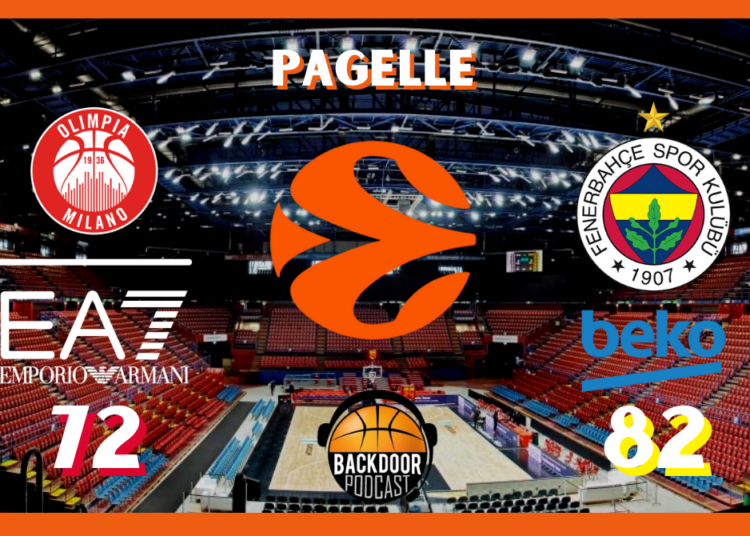 Eurolega: l’Olimpia Milano ci prova ma il Fenerbahce scappa nel secondo tempo, le pagelle