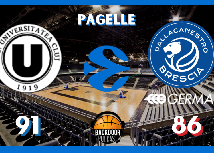 Eurocup: Cluj è cinica e punisce gli errori di Brescia, le pagelle