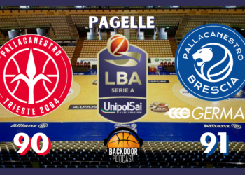 Legabasket: Brescia si conferma in casa di Trieste, le pagelle