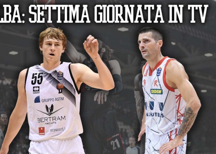 Legabasket: orari e dove vedere la settima giornata in streaming e tv