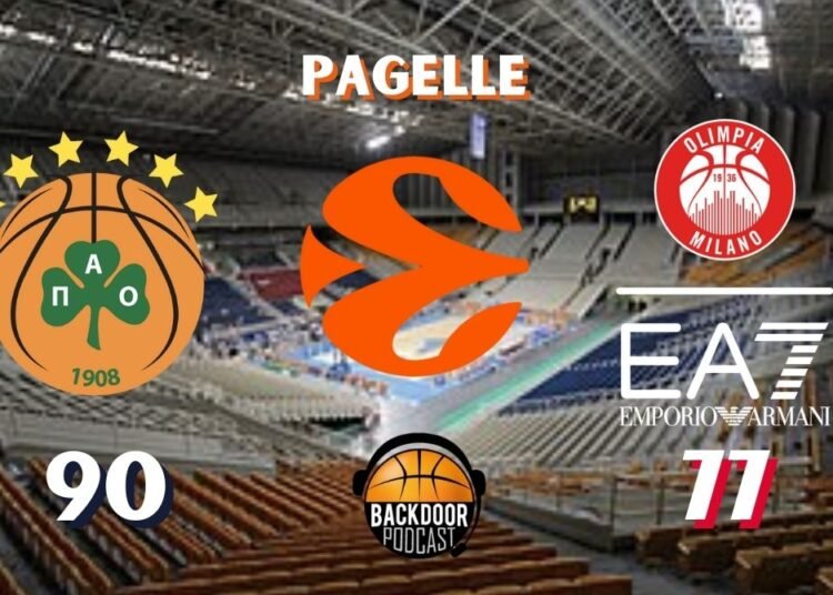Eurolega: vince il Panathinaikos e l’incubo Olimpia non ha fine, le pagelle