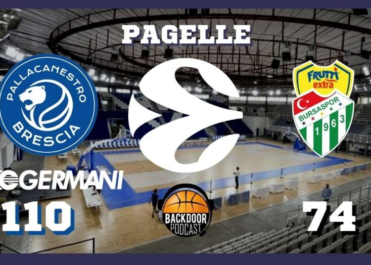 Eurocup: Brescia si fa il regalo di Natale,  Bursaspor al tappeto, le pagelle
