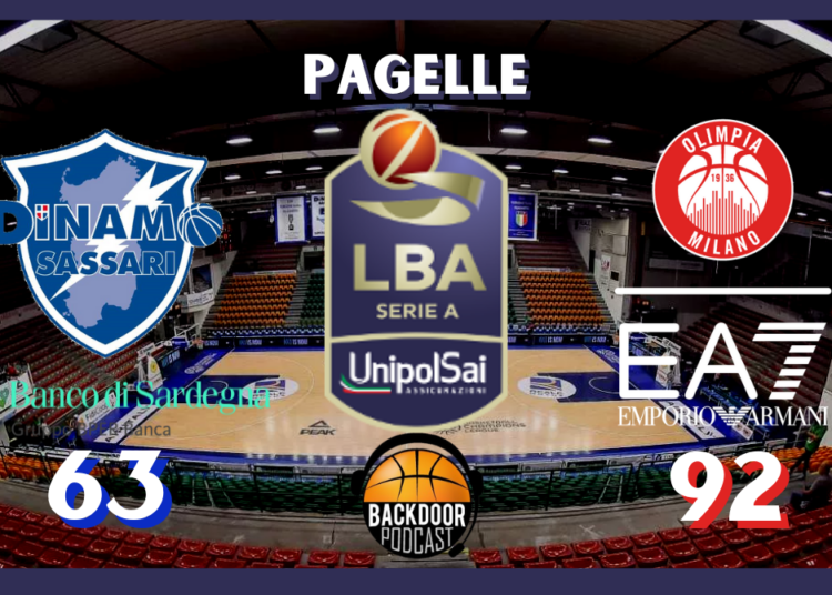 Legabasket: l’Olimpia soffoca Sassari con la difesa, le pagelle