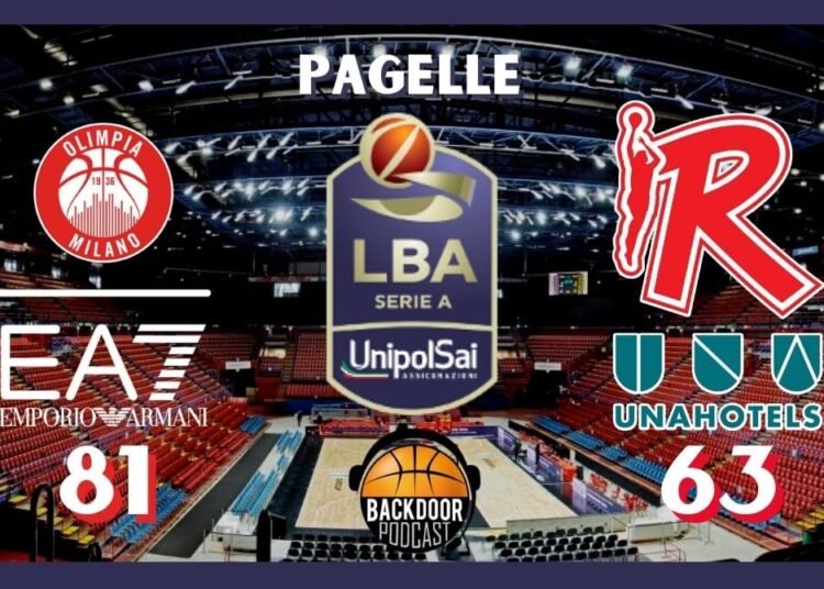 LBA: troppa Milano per Reggio Emilia, le pagelle