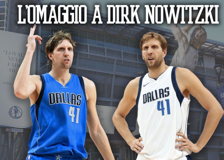 NBA: Dirk Nowitzki scolpito nella leggenda a Dallas
