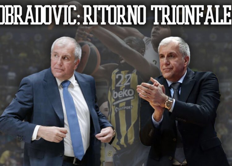 Eurolega: Zeljko Obradovic, un dolce ritorno a Istanbul