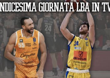 Legabasket: orari e dove vedere l’undicesima giornata in streaming e tv