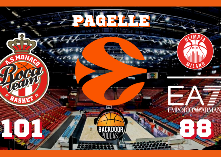 Eurolega: serata senza difese e il Monaco supera l’Olimpia Milano, le pagelle